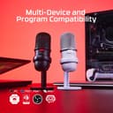 HyperX SoloCast - Microphone - USB - black - for HP 250 G9, Laptop 15, 15s, 17, Pavilion Laptop 15, Workstation Z2 G9 thumbnail 8