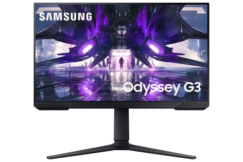 Samsung Odyssey G3 S24AG320NU - LED monitor - 24" - 1920 x 1080 Full HD (1080p) @ 165 Hz - VA - 250 cd/m� - 3000:1 - 1 ms - HDMI, DisplayPort - black