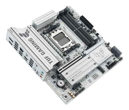 ASUS TUF GAMING B850M-PLUS WIFI7 W - motherboard - micro ATX - Socket AM5 - AMD B850 — view 5