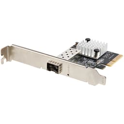 StarTech.com 10G PCIe SFP+ Card, Single SFP+ Port Network Adapter w/ Low Profile, Open SFP+ for MSA-Compliant Modules / Direct-Attach Cables (DAC), 10 Gigabit Fiber PCIe NIC Card - PCI Express SFP+ Network Card - Network adapter - PCIe x4 - 10 Gigabit SFP+ x 1