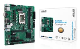 ASUS PRO H610M-C D4-CSM - Motherboard - micro ATX - LGA1700 Socket - H610 Chipset - USB 3.2 Gen 1 - Gigabit LAN - onboard graphics (CPU required) - HD Audio (8-channel)