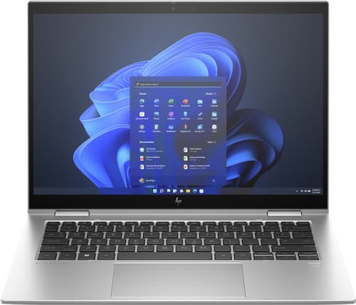 HP Elite x360 1040 G10 Notebook - Flip design - Intel Core i7 - 1355U / up to 5 GHz - Win 11 Pro (includes Win 10 Pro Licence) - Intel Iris Xe Graphics - 16 GB RAM - 512 GB SSD NVMe - 14" IPS touchscreen 1920 x 1200 - NFC, Wi-Fi 6E, Bluetooth - kbd: UK