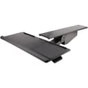 StarTech.com Under Desk Keyboard Tray, Full Motion & Height Adjustable Keyboard and Mouse Tray, 10" x 26" Platform, Ergonomic Sliding Computer Keyboard Holder with Mouse Pad & Wrist Rest thumbnail 1