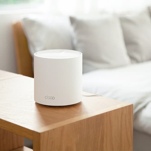 TP-Link Deco X50 - Wi-Fi system - Wi-Fi 6 - desktop — view 4