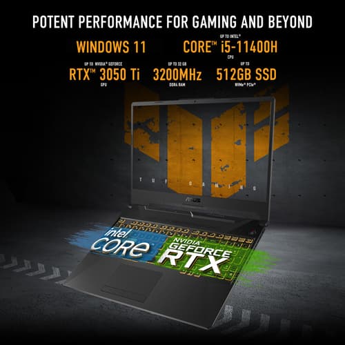 15.6 I5-11400H 8G 512GB RT X3050 W11 — view 10