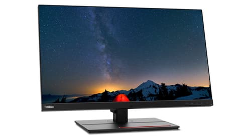 Lenovo ThinkVision P27u-20 - LED monitor - 27" - 3840 x 2160 4K @ 60 Hz - IPS - 450 cd/m� - 1000:1 - 4 ms - Thunderbolt 4, 2xHDMI, DisplayPort - speakers - raven black