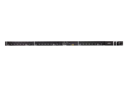 ATEN NRGence PE8324G3 - Power distribution unit (rack-mountable) - AC 100-240 V - 7.4 kW - 7360 VA - Ethernet 10/100 - input: IEC 60309 32A - output connectors: 24 (6 x IEC 60320 C19, 18 x IEC 60320 C13) - 0U - 1.6 m cord