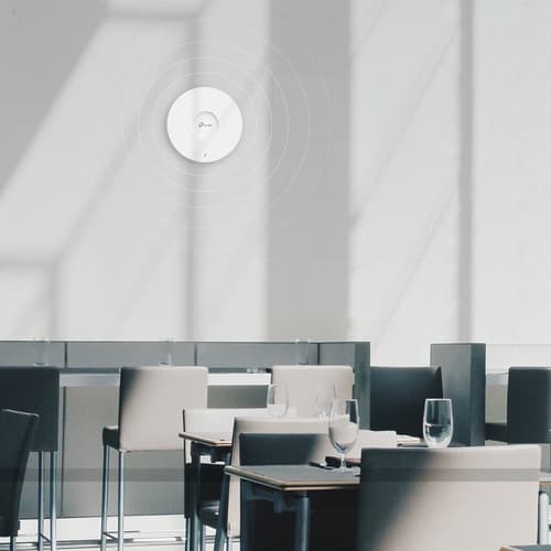 TP-Link Omada EAP650 V2 - radio access point - Wi-Fi 6 - cloud-managed — view 7