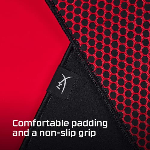 HyperX Pulsefire Mat - Mouse pad - gaming - extra large - black - for Victus 15L by HP, Victus by HP Laptop 15, 16, Pavilion 24, 27, Pavilion x360 Laptop — view 6