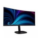 Philips 34B2U3600C - 3000 Series - LED monitor - curved - 34" - 3440 x 1440 WQHD @ 120 Hz - VA - 3500:1 - HDMI, DisplayPort, USB-C - speakers - textured black thumbnail 9