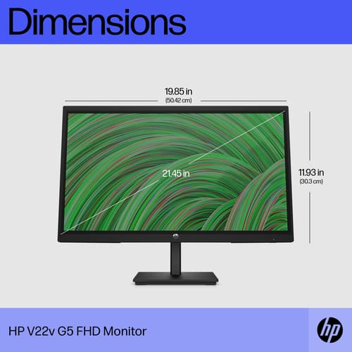 HP V22V G5 FHD MNTR — view 7