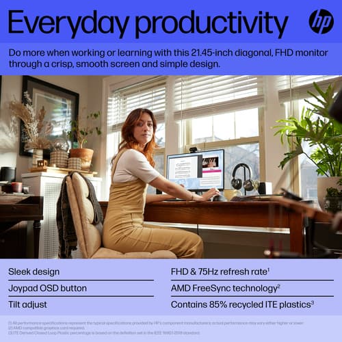 HP V22V G5 FHD MNTR — view 4