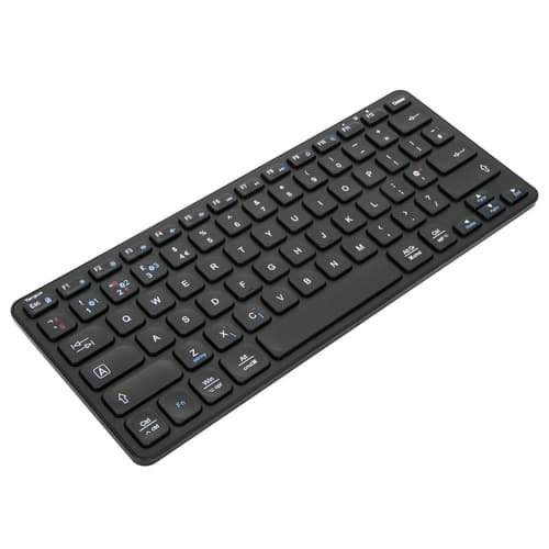 Targus - Keyboard - compact, multi-device, antimicrobial - wireless - Bluetooth 5.1 - QWERTY - UK - black - B2B