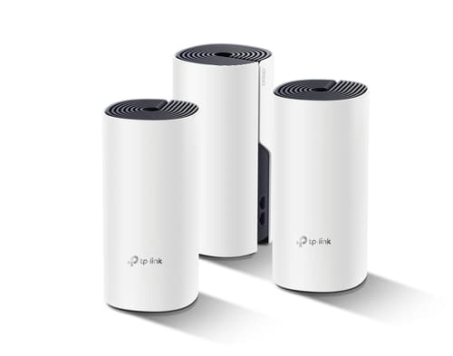 TP-Link Deco P9 - Wi-Fi system - (3 routers) - up to 6,000 sq.ft 1GbE - Wi-Fi 5 - Dual Band