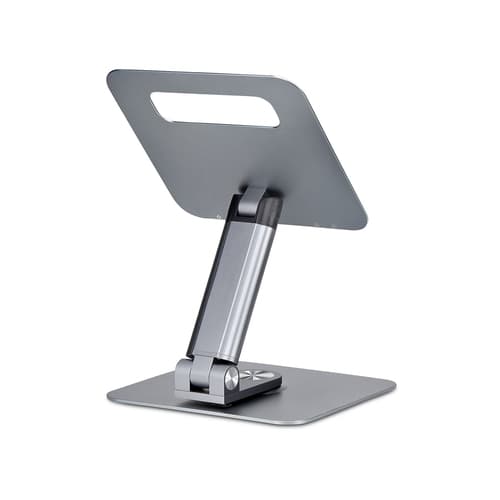 StarTech.com - Notebook stand - 360� swivel, telescopic height adjustment - desktop - silver — view 3