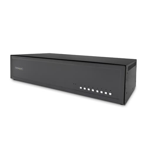 StarTech.com - KVM / audio / USB switch - 8 x KVM / audio / USB - 1 local user - desktop - TAA Compliant — view 11