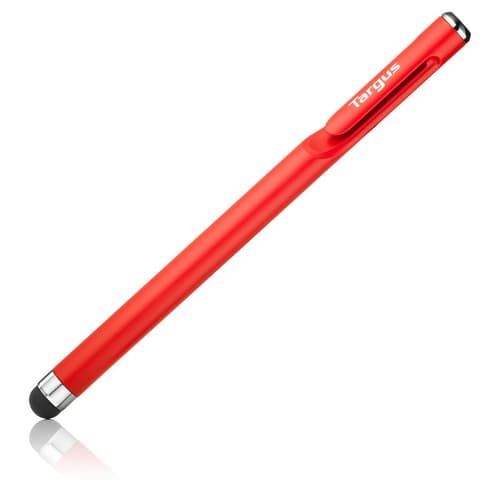 Targus - Stylus for mobile phone, tablet - antimicrobial, smooth - red — view 1