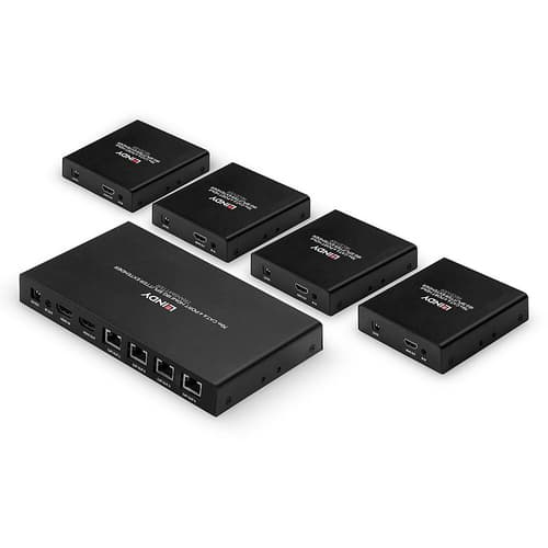 70M CAT.6 4 PORT HDMI 18G SPLITTER E — view 3