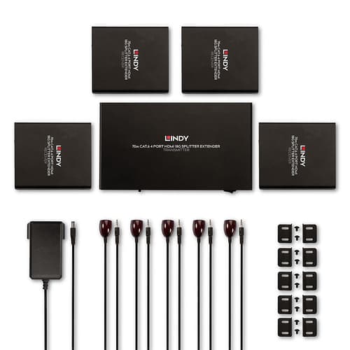 70M CAT.6 4 PORT HDMI 18G SPLITTER E — view 6