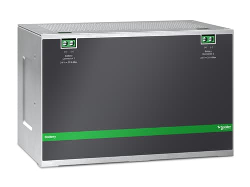 Schneider Electric - UPS battery (DIN rail mountable) - 4.5 Ah - metal grey — view 1