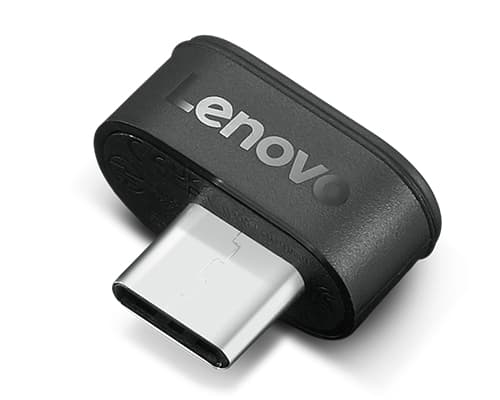 Lenovo - Wireless mouse / keyboard receiver - USB-C - black