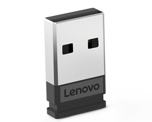 Lenovo Unified Pairing - Wireless mouse / keyboard receiver - USB - black — view 1
