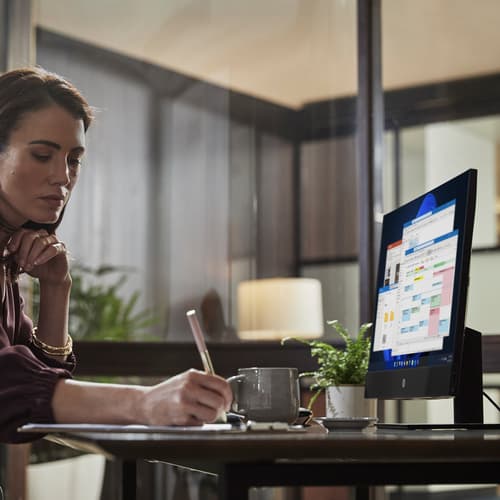 HP ProOne 440 G9 - All-in-one - Core i5 12500T / up to 4.4 GHz - RAM 16 GB - SSD 512 GB - NVMe - UHD Graphics 770 - Gigabit Ethernet - Win 10 Pro (includes Win 11 Pro Licence) - monitor: LED 23.8" 1920 x 1080 (Full HD) @ 60 Hz - keyboard: UK - with HP 3 years Next Business Day Onsite Hardware Support for Desktops — view 13