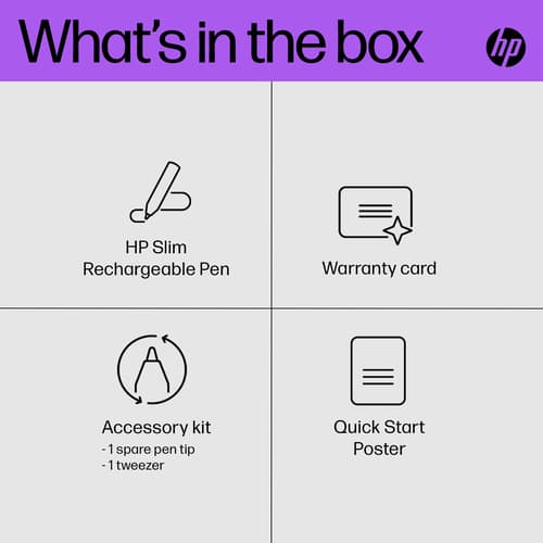 HP Slim RECHBL PEN No localization — view 4
