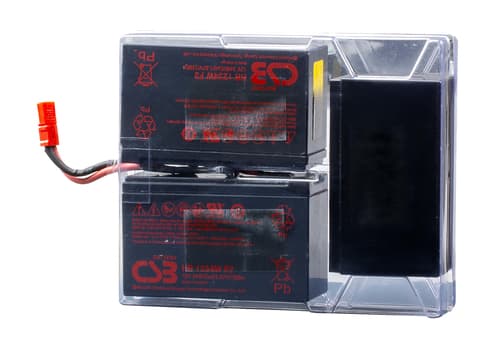 2x9AH total 2cs batteries