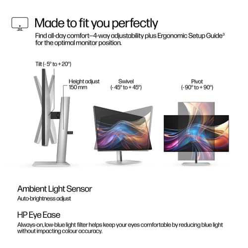 HP S7 PRO 727PQ QHD MNTR UK — view 7