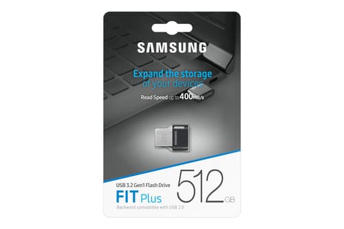 Samsung FIT Plus MUF-512AB - USB flash drive - 512 GB - USB 3.2 Gen 1 - black — view 8