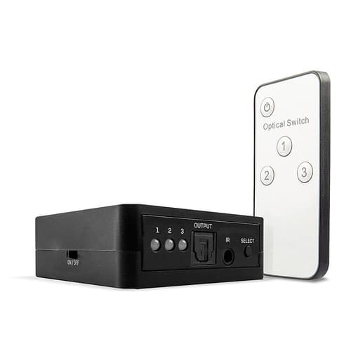 3 PORT TOSLINK (OPTICAL) AUDIO SWITC — view 1