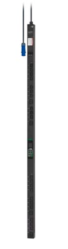 APC EasyPDU EPDU1132SMBO - Power distribution unit (rack-mountable) - metered-by-outlet with switching - AC 200/208/230 V - 7360 VA - 1-phase - Ethernet 10/100, RS-485, serial, USB - input: IEC 60309 2P+E - output connectors: 24 (20 x IEC 60320 C13, 4 x IEC 60320 C19) - 0U - 3 m cord - black