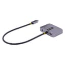 StarTech.com USB C Video Adapter, USB C to HDMI VGA Multiport Adapter w/ 3.5mm Audio Output, 4K 60Hz, HDR, 100W PD 3.0, USB C Monitor Adapter for Laptop, Thunderbolt 3/4 Compatible - USB C Display Travel Adapter (122-USBC-HDMI-4K-VGA) - Docking station - USB-C / Thunderbolt 3 / Thunderbolt 4 - HDMI, VGA thumbnail 2