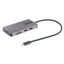USB-C Portable Dock w/DP 1.4 - 2xHDMI, 2xUSB3, LAN, 100W PD