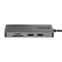 USB-C Portable Dock w/DP 1.4 - 2xHDMI, 2xUSB3, LAN, 100W PD
