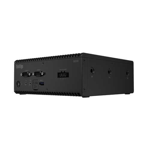 Lenovo ThinkEdge SE50 11RJ - USFF Core i5 8365UE / up to 4.1 GHz - RAM 16 GB - SSD 512 GB - TCG Opal Encryption, NVMe - UHD Graphics 620 - Gigabit Ethernet - Win 10 IoT Enterprise 64-bit - monitor: none - keyboard: English - black - Lenovo TopSeller