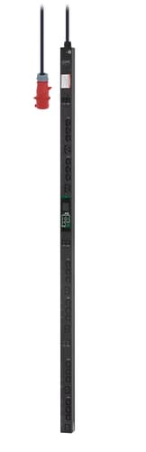 APC EasyPDU EPDU1232MBO - Power distribution unit (rack-mountable) - metered-by-outlet - AC 400 V - 22 kW - 22000 VA - 3-phase - Ethernet 10/100, RS-485, serial - input: IEC 60309 3P+N+PE - output connectors: 24 (18 x IEC 60320 C13, 6 x IEC 60320 C19) - 0U - 3 m cord - black