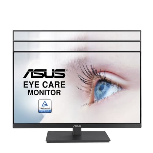 ASUS VA24EQSB - LED monitor - 23.8" - 1920 x 1080 Full HD (1080p) @ 75 Hz - IPS - 300 cd/m� - 1000:1 - 5 ms - HDMI, VGA, DisplayPort - speakers - black — view 6