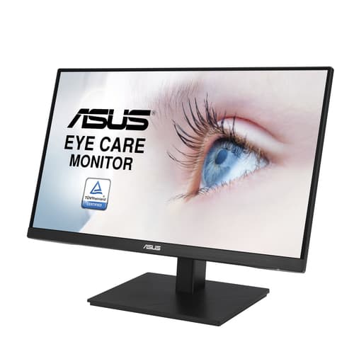 ASUS VA24EQSB - LED monitor - 23.8" - 1920 x 1080 Full HD (1080p) @ 75 Hz - IPS - 300 cd/m� - 1000:1 - 5 ms - HDMI, VGA, DisplayPort - speakers - black — view 4