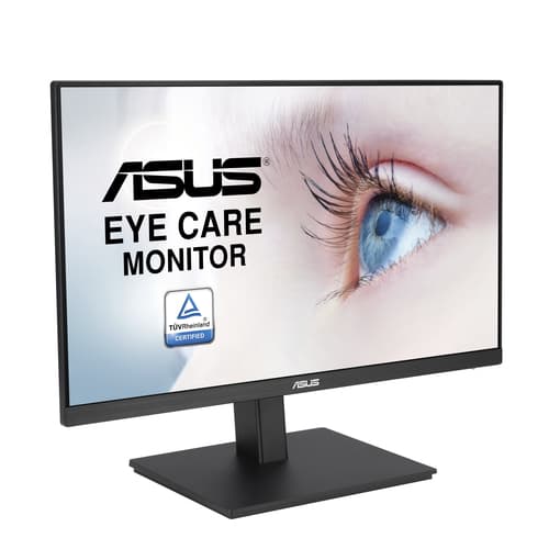 ASUS VA24EQSB - LED monitor - 23.8" - 1920 x 1080 Full HD (1080p) @ 75 Hz - IPS - 300 cd/m� - 1000:1 - 5 ms - HDMI, VGA, DisplayPort - speakers - black — view 5