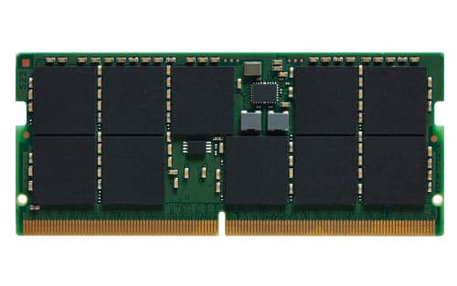 Kingston Server Premier - DDR5 - module - 32 GB - SO-DIMM 262-pin - 4800 MT/s / PC5-38400 - CL40 - 1.1 V - unbuffered - on-die ECC — view 1