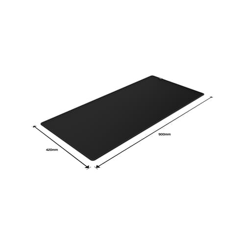 HyperX Pulsefire Mat - Mouse pad - gaming - extra large - black - for Victus 15L by HP, Victus by HP Laptop 15, 16, Pavilion 24, 27, Pavilion x360 Laptop — view 8
