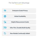 StarTech.com 16-inch MacBook Pro 21/23 Laptop Privacy Screen, Removable and Reversible Anti-Glare Privacy Filter, Magnetic Laptop Screen Protector with +/- 30 Deg. Viewing Angle - 51% Blue Light Reduction (162MM-PRIVACY-SCREEN) - Notebook privacy filter - removable - magnetic - 16"