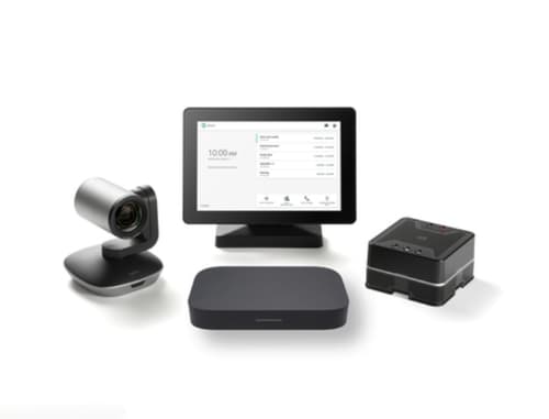 ASUS Google Meet GQE15A - Large Room Kit - video conferencing kit (touchscreen console, speakerphone) - star grey - with Meeting Computer System