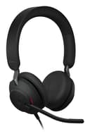 Jabra Evolve2 40 SE UC Stereo - Headset - on-ear - wired - USB-C, USB-A - noise isolating - Optimised for UC thumbnail 1