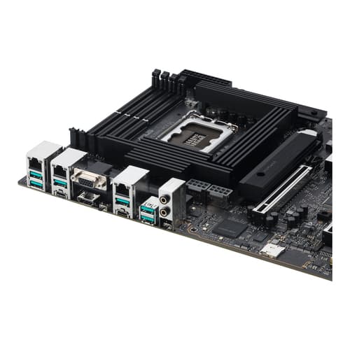 ASUS PRO WS Z890-ACE SE - Motherboard - ATX - LGA1851 Socket - Z890 Chipset - USB-C 3.2 Gen 2x2, USB 3.2 Gen 2, USB4, USB 3.2 Gen 1 - 10 Gigabit LAN, 2.5 Gigabit LAN, Gigabit LAN - onboard graphics (CPU required) - HD Audio (8-channel) — view 13