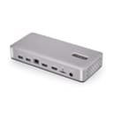 StarTech.com USB4 Docking Station, USB-C 40Gbps, Dual Video HDMI, Up to 2x 4K 60Hz 4:4:4 (RGB) or 2x 4K 120Hz 4:2:2, Multi-Monitor Dock, 6x USB, 2.5GbE, 100W PD