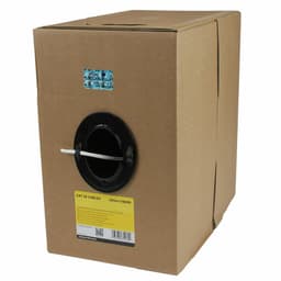 StarTech.com 1000 ft Bulk Roll of White CMR Cat5e Solid UTP Riser Cable - Cat 5e Riser Cable - Cat.5e CMR Ethernet Cable - 24 AWG - White (WIR5ECMRWH) - Bulk cable - 304.9 m - UTP - CAT 5e - riser, solid - white