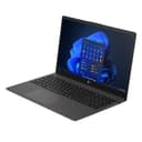 HP 255 G10 Notebook - AMD Ryzen 5 - 7530U / up to 4.5 GHz - Win 11 Pro - Radeon Graphics - 8 GB RAM - 256 GB SSD NVMe - 15.6" IPS 1920 x 1080 (Full HD) - Wi-Fi 6, Bluetooth - dark ash silver - kbd: UK